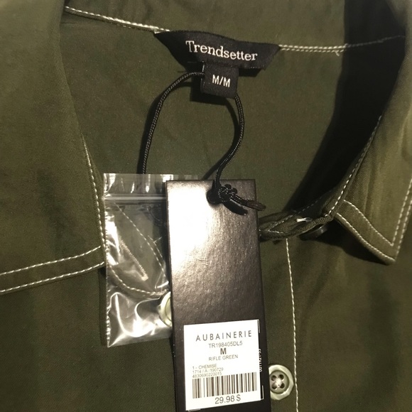 Women’s shirt olive green - Picture 5 of 5